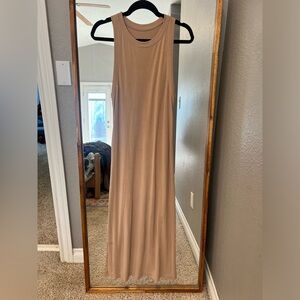 Lululemon tan halter dress